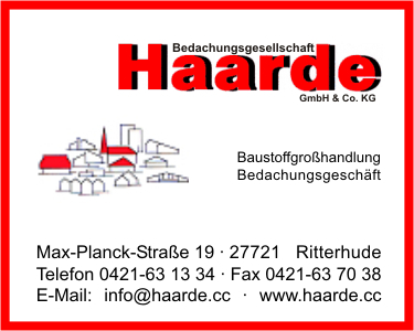 Bedachungsgesellschaft Haarde GmbH & Co. KG