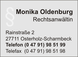 Oldenburg, Monika