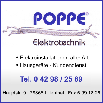 Poppe Elektrotechnik